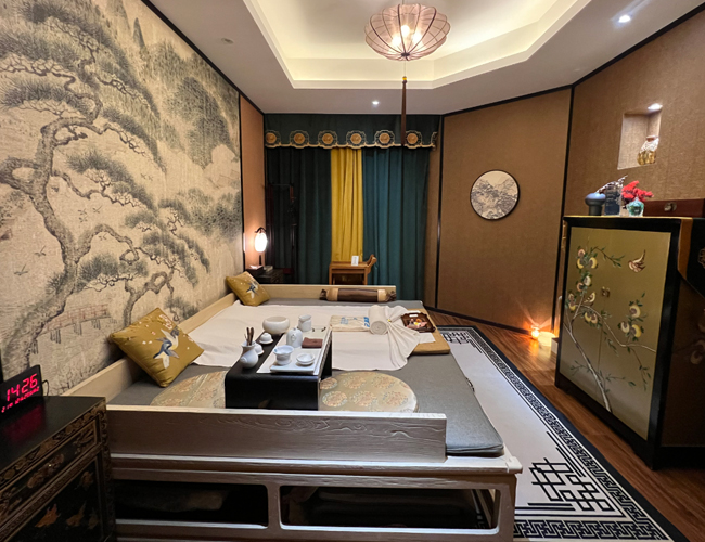 合肥足疗减压会所环境展示（二）一种真挚的艺术生活态度